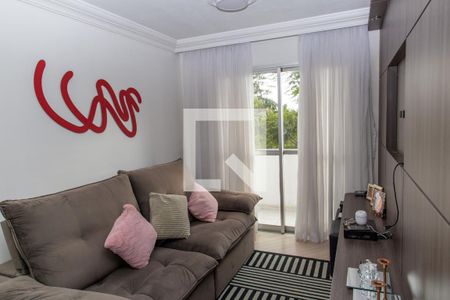 Sala de apartamento para alugar com 3 quartos, 67m² em Canhema, Diadema