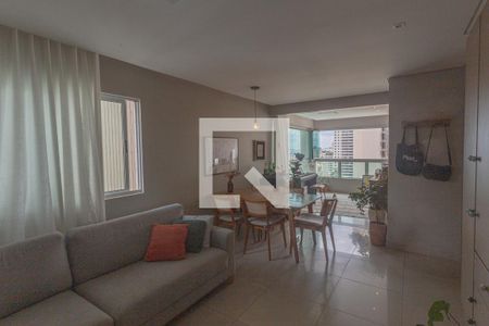 Sala de apartamento para alugar com 2 quartos, 86m² em Santo Antônio, Belo Horizonte