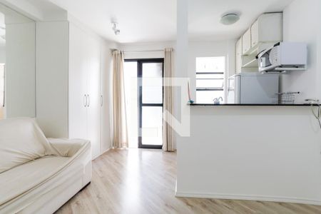 Sala de apartamento para alugar com 1 quarto, 34m² em Santa Cecília, São Paulo