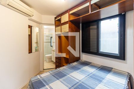 Quarto da Suíte de apartamento para alugar com 1 quarto, 34m² em Santa Cecília, São Paulo