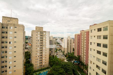 Vista da sala de apartamento para alugar com 2 quartos, 52m² em Jardim Celeste, São Paulo