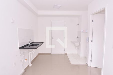 Sala/Cozinha de kitnet/studio para alugar com 1 quarto, 24m² em Cidade Satélite Santa Bárbara, São Paulo