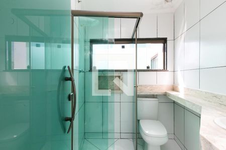 Banheiro de kitnet/studio para alugar com 1 quarto, 40m² em Jardim Nossa Senhora do Carmo, São Paulo