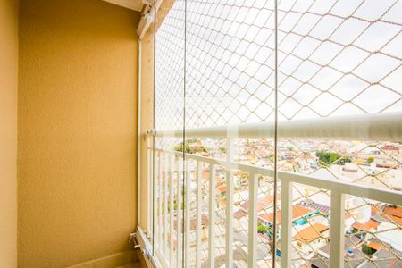 Varanda da sala de apartamento para alugar com 2 quartos, 50m² em Utinga, Santo André