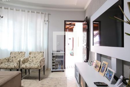 Sala de casa à venda com 3 quartos, 130m² em Parque Capuava, Santo André