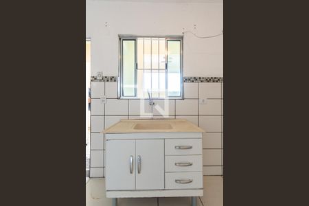 Detalhe cozinha de kitnet/studio para alugar com 1 quarto, 40m² em Cidade Intercap, Taboão da Serra