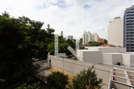 Vista da Sala de apartamento à venda com 2 quartos, 84m² em Pinheiros, São Paulo