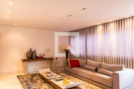 Sala de apartamento à venda com 4 quartos, 360m² em Liberdade, Belo Horizonte