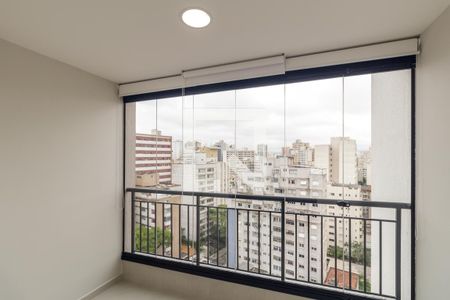 Varanda de kitnet/studio para alugar com 1 quarto, 33m² em Vila Buarque, São Paulo