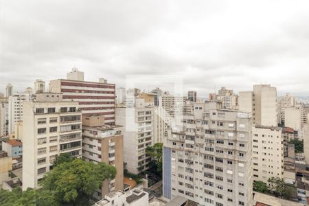 Vista da Varanda de kitnet/studio para alugar com 1 quarto, 33m² em Vila Buarque, São Paulo