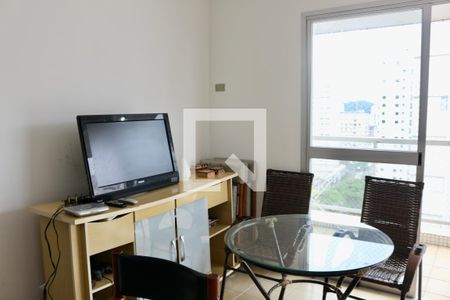 Sala de apartamento para alugar com 3 quartos, 150m² em Barra Funda, Guarujá