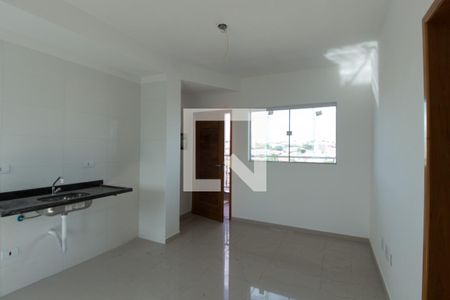 Sala/Cozinha de apartamento à venda com 2 quartos, 43m² em Vila Guilhermina, São Paulo