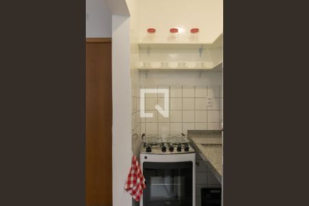 Cozinha de kitnet/studio à venda com 1 quarto, 27m² em República, São Paulo