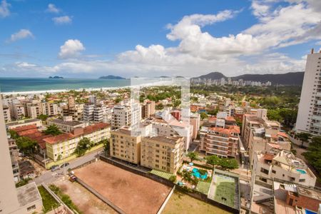 Vista da Varanda de apartamento para alugar com 2 quartos, 67m² em Loteamento João Batista Julião, Guarujá