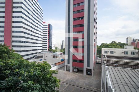 Vista de apartamento para alugar com 1 quarto, 25m² em Mirandópolis, São Paulo
