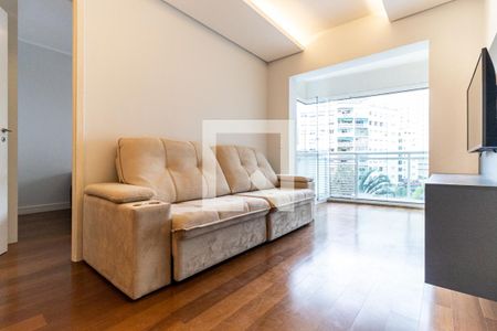 Sala - Sofá de apartamento à venda com 1 quarto, 47m² em Centro, São Paulo