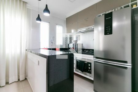 Sala / Cozinha de apartamento à venda com 2 quartos, 38m² em Chácara Seis de Outubro, São Paulo