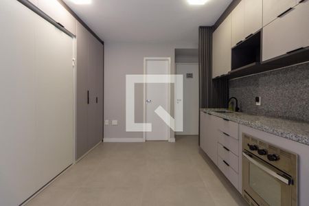 Cozinha de kitnet/studio para alugar com 1 quarto, 26m² em Consolação, São Paulo