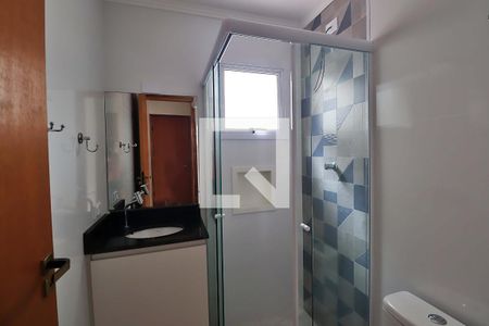 Banheiro da Suíte de apartamento para alugar com 2 quartos, 67m² em Santa Maria, Santo André