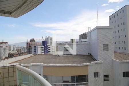 Varanda da Sala de apartamento para alugar com 2 quartos, 70m² em Guilhermina, Praia Grande