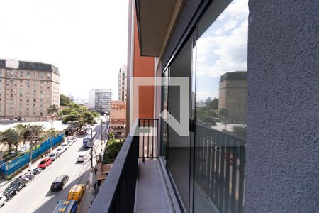 varanda de kitnet/studio para alugar com 1 quarto, 37m² em Santana, São Paulo