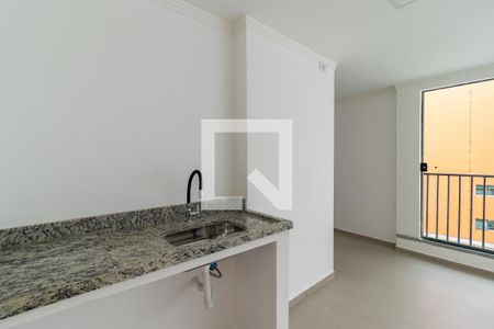 Quarto, Sala e Cozinha de kitnet/studio para alugar com 1 quarto, 31m² em Santana, São Paulo