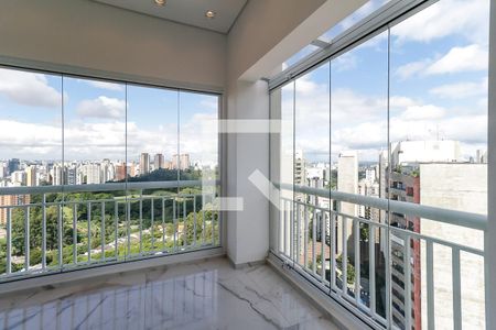 Varanda de apartamento à venda com 3 quartos, 121m² em Jardim Ampliacao, São Paulo