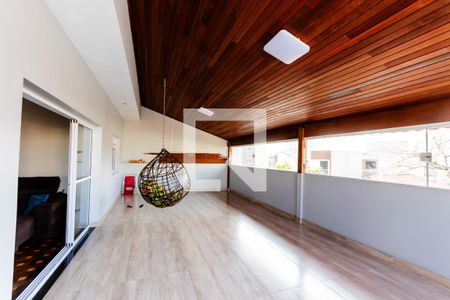 Varanda da Sala de casa para alugar com 4 quartos, 413m² em Vila Curuçá, Santo André