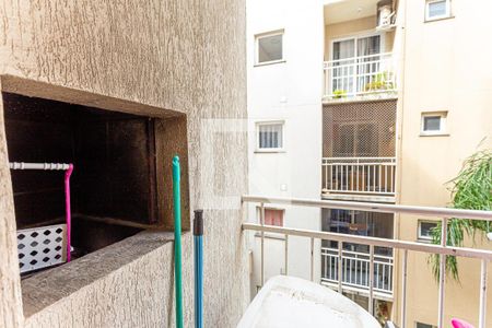 Varanda da Sala de apartamento para alugar com 2 quartos, 57m² em Industrial, Novo Hamburgo