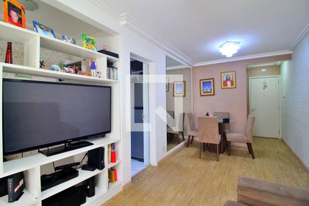 Sala de apartamento à venda com 3 quartos, 60m² em Jardim Jamaica, Santo André