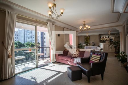 Sala de Estar de apartamento à venda com 4 quartos, 168m² em Vila Mascote, São Paulo