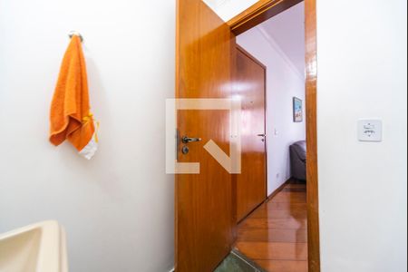 Lavabo de apartamento à venda com 4 quartos, 138m² em Vila Assunção, Santo André