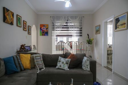 Sala de apartamento para alugar com 2 quartos, 94m² em Aparecida, Santos