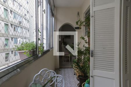 Varanda de apartamento para alugar com 2 quartos, 94m² em Aparecida, Santos