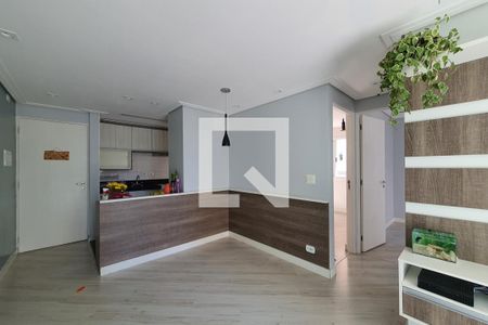 Sala de apartamento para alugar com 2 quartos, 47m² em Taboão, São Paulo