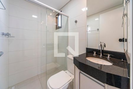 Banheiro  de apartamento para alugar com 3 quartos, 90m² em Vila Assunção, Santo André