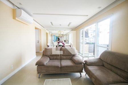 sala de apartamento à venda com 3 quartos, 131m² em Lauzane Paulista, São Paulo
