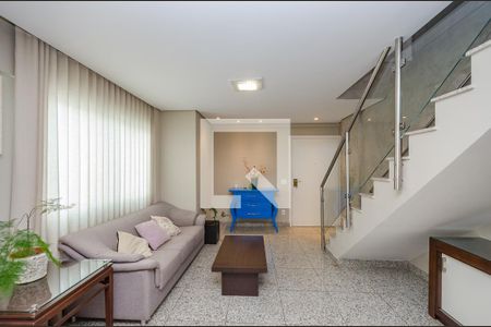 Sala 1 de apartamento para alugar com 4 quartos, 350m² em Buritis, Belo Horizonte
