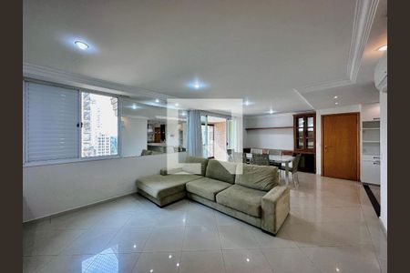 Sala de apartamento à venda com 3 quartos, 127m² em Brooklin Paulista, São Paulo