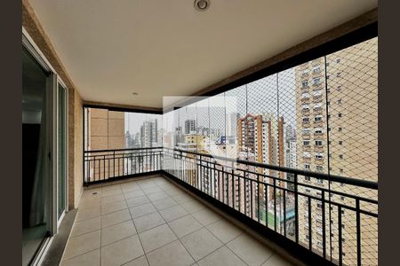 Sacada de apartamento à venda com 3 quartos, 127m² em Brooklin Paulista, São Paulo