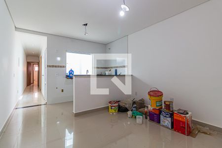 Sala de apartamento à venda com 2 quartos, 57m² em Vila Pires, Santo André