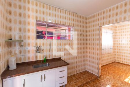 Cozinha de casa para alugar com 1 quarto, 55m² em Jardim Nordeste, São Paulo