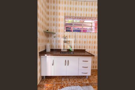 Cozinha de casa para alugar com 1 quarto, 55m² em Jardim Nordeste, São Paulo