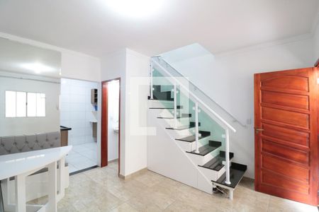 Sala  de casa de condomínio à venda com 2 quartos, 56m² em Vila Esperança, São Paulo