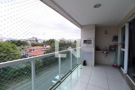 Varanda de apartamento para alugar com 3 quartos, 110m² em Recreio dos Bandeirantes, Rio de Janeiro