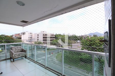 Varanda de apartamento para alugar com 3 quartos, 110m² em Recreio dos Bandeirantes, Rio de Janeiro