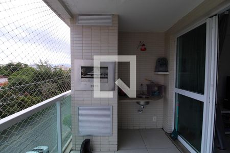 Varanda de apartamento para alugar com 3 quartos, 110m² em Recreio dos Bandeirantes, Rio de Janeiro