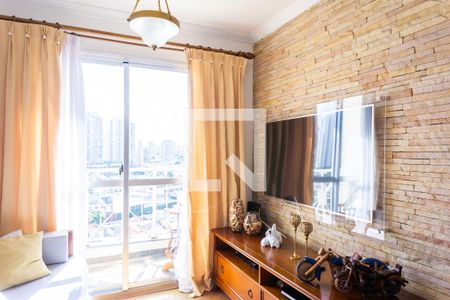 Sala de apartamento à venda com 2 quartos, 58m² em Chácara Califórnia, São Paulo