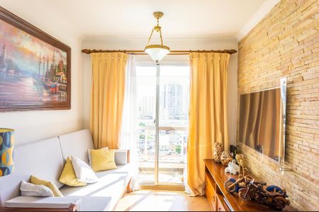 Sala de apartamento à venda com 2 quartos, 58m² em Chácara Califórnia, São Paulo