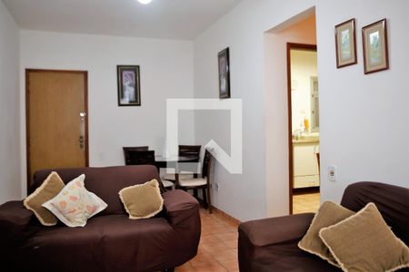 Sala de apartamento para alugar com 2 quartos, 91m² em Canto do Forte, Praia Grande